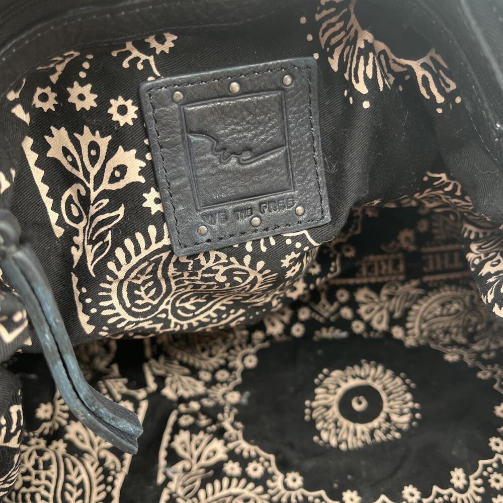 We The Free By Free People Emerson Tote Travel Carry On Bag Distressed Brown - Picture 9 of 11